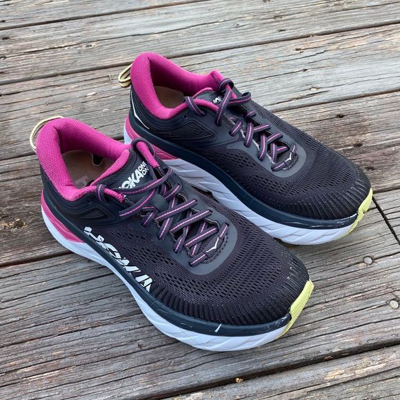 HOKA BONDI 7 - Womens Running Shoes - SIZE 7 - Picture 5 of 11